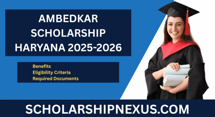 Ambedkar Scholarship Haryana