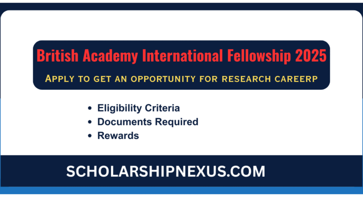 British-Academy-International-Fellowship 2025