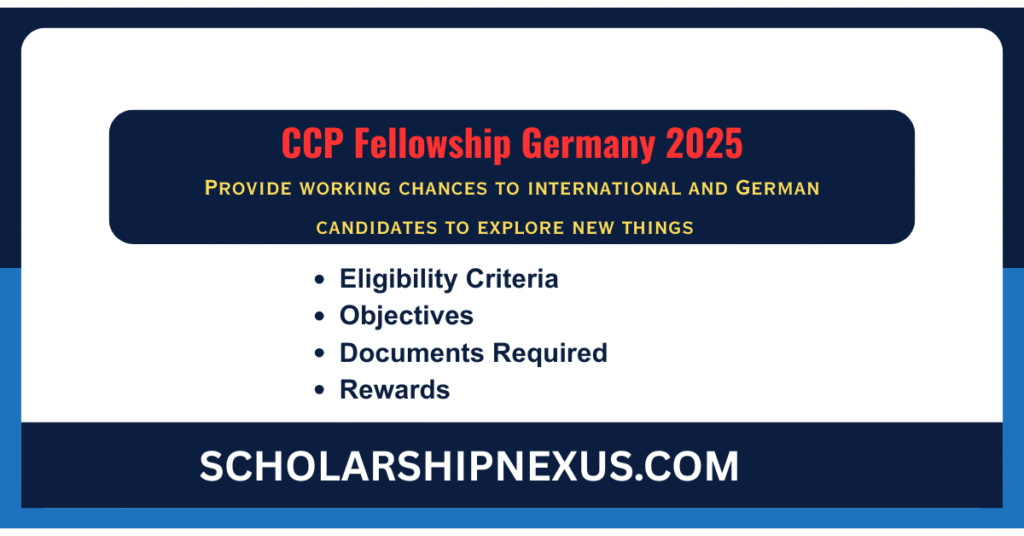 CCP Fellowship Germany 2025