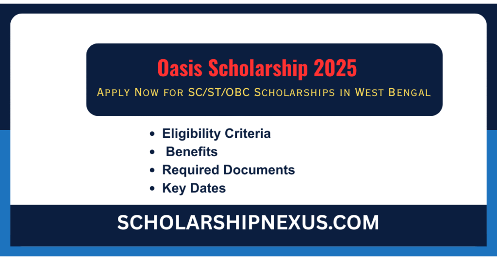 Oasis Scholarship