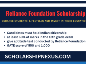 Reliance Foundation Scholarship