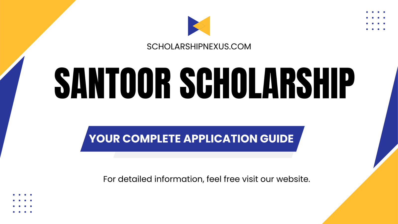 Santoor Scholarship