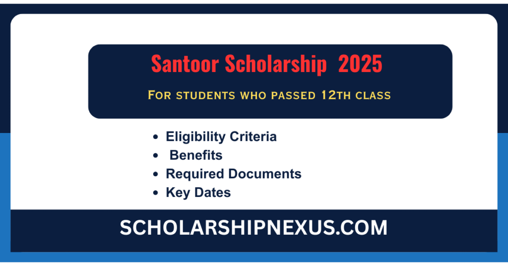Santoor Scholarship