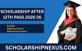 Scholarship after 12th Pass
