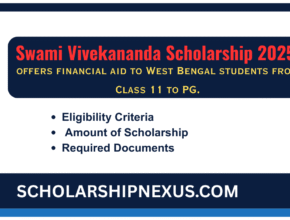 Swami Vivekananda Scholarship 2025