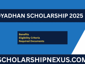 Vidyadhan Scholarship