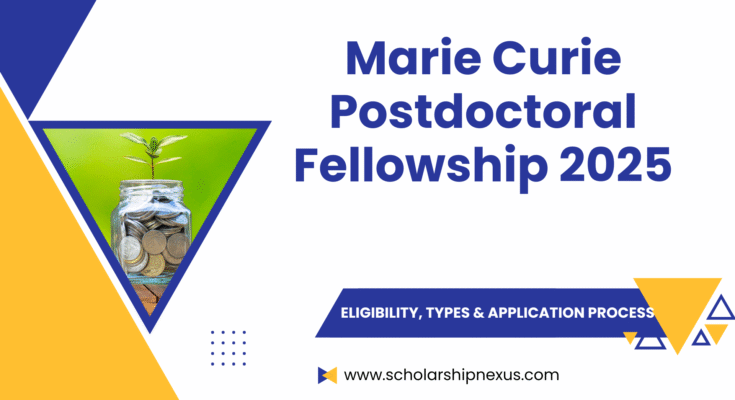 Marie Curie Postdoctoral Fellowship 2025