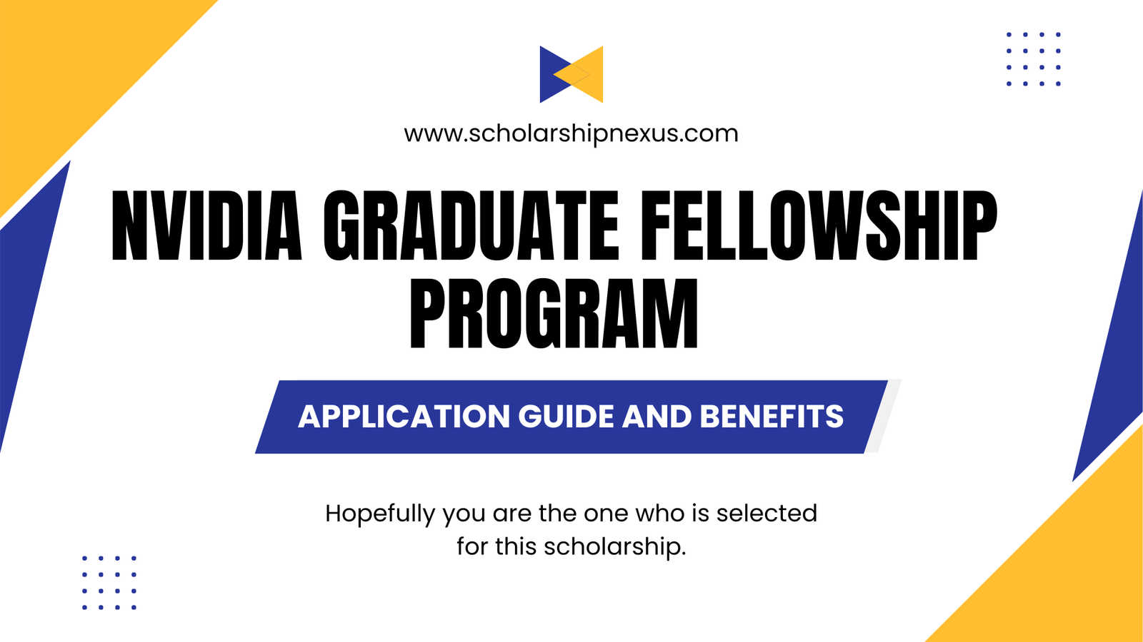 NVIDIA Graduate Fellowship Program
