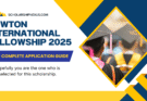 Newton International Fellowship 2025