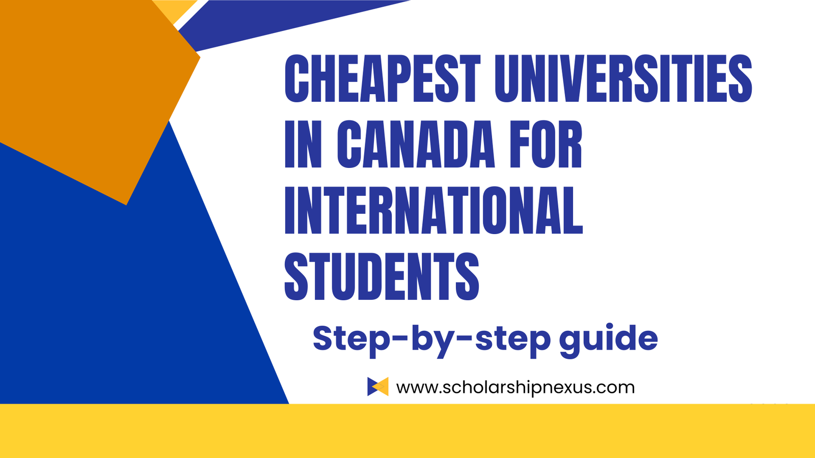 Cheapest Universities in Canada for International Students