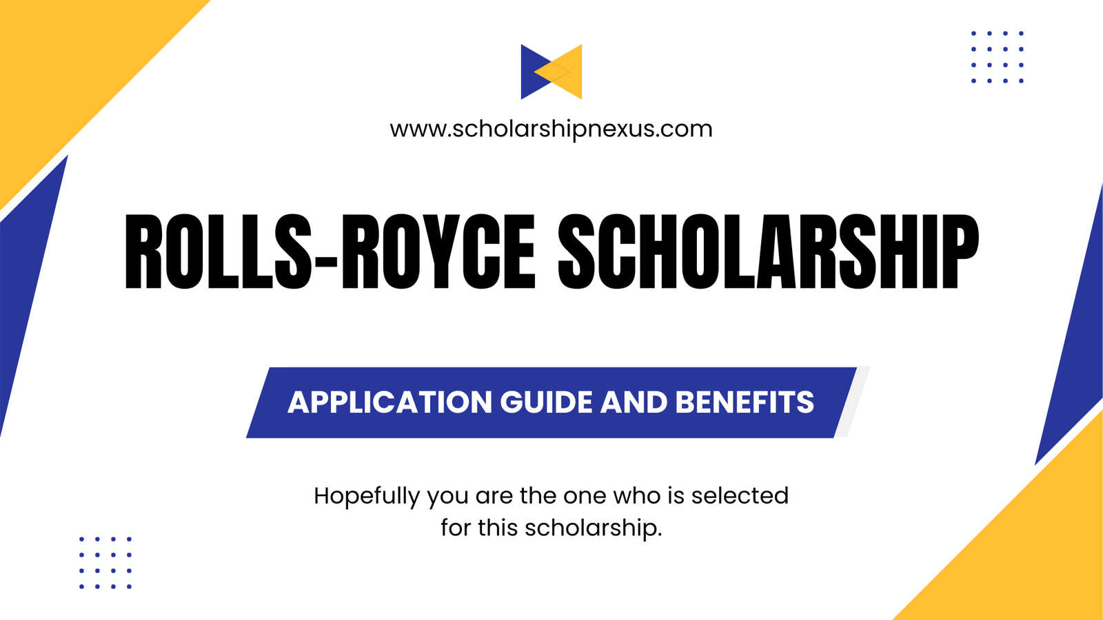 Rolls-Royce Scholarship