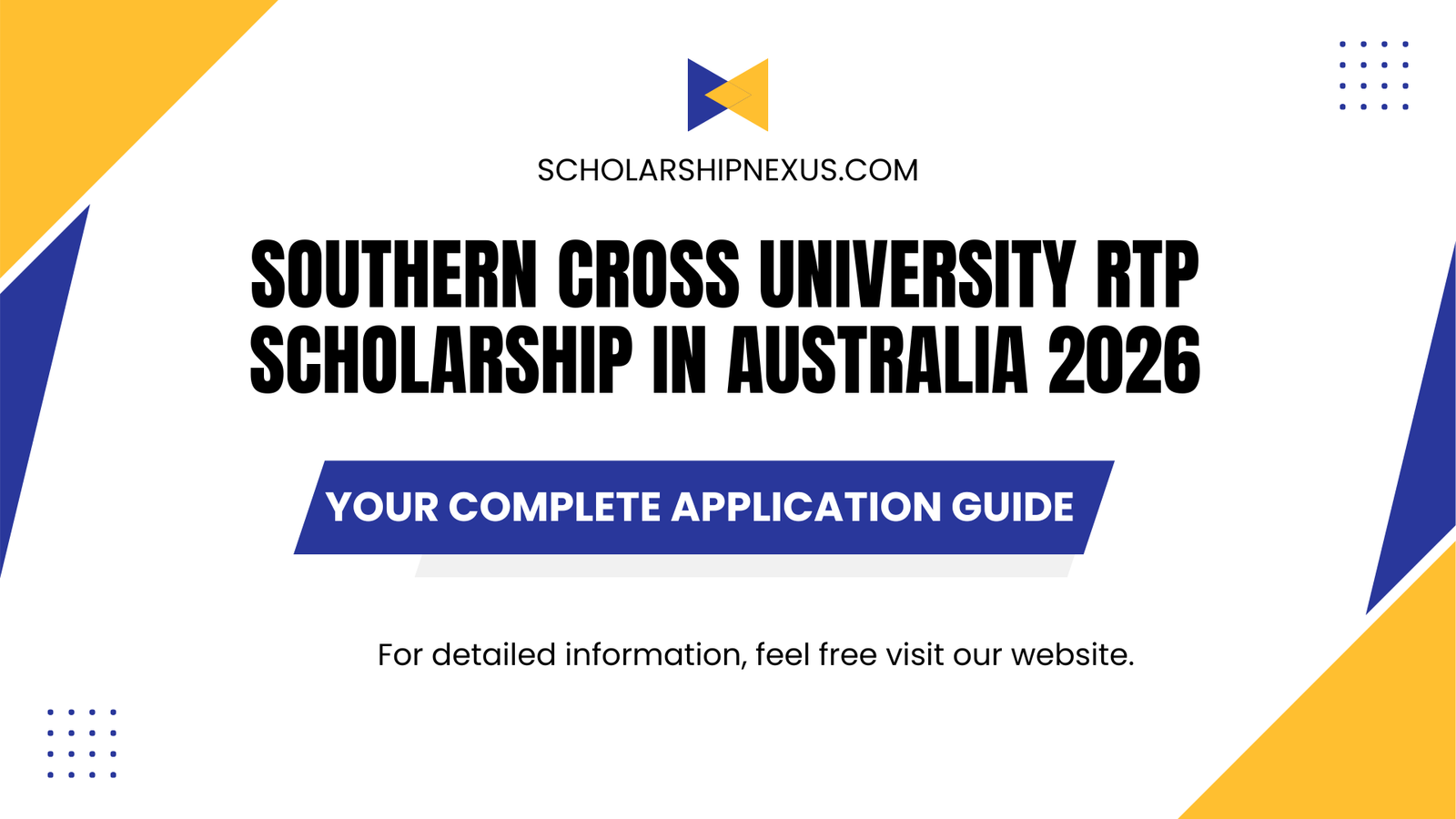 Southern Cross University RTP Scholarship