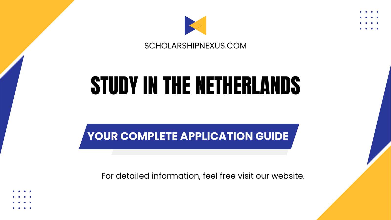 Study in the Netherlands