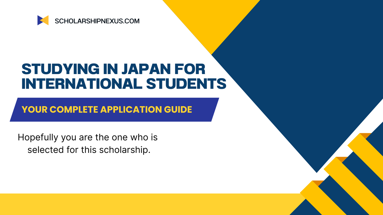 Studying in Japan for International Students