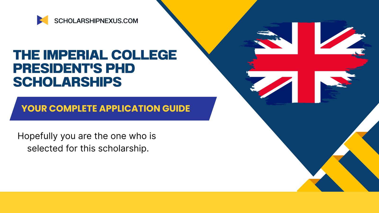 The Imperial College President's PhD Scholarships