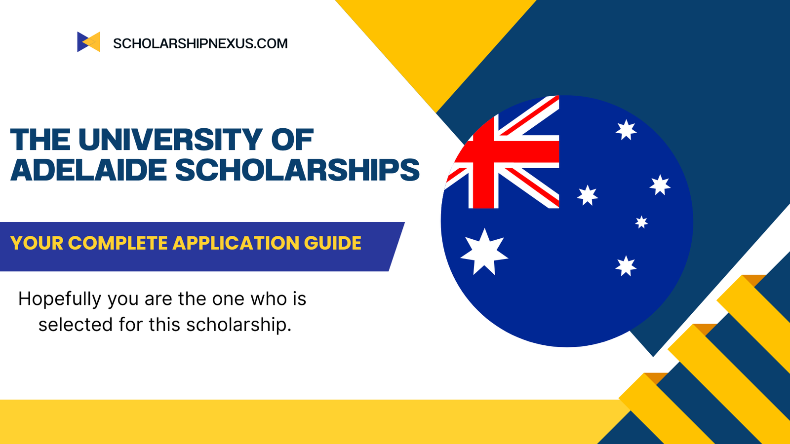 The University of Adelaide Scholarships