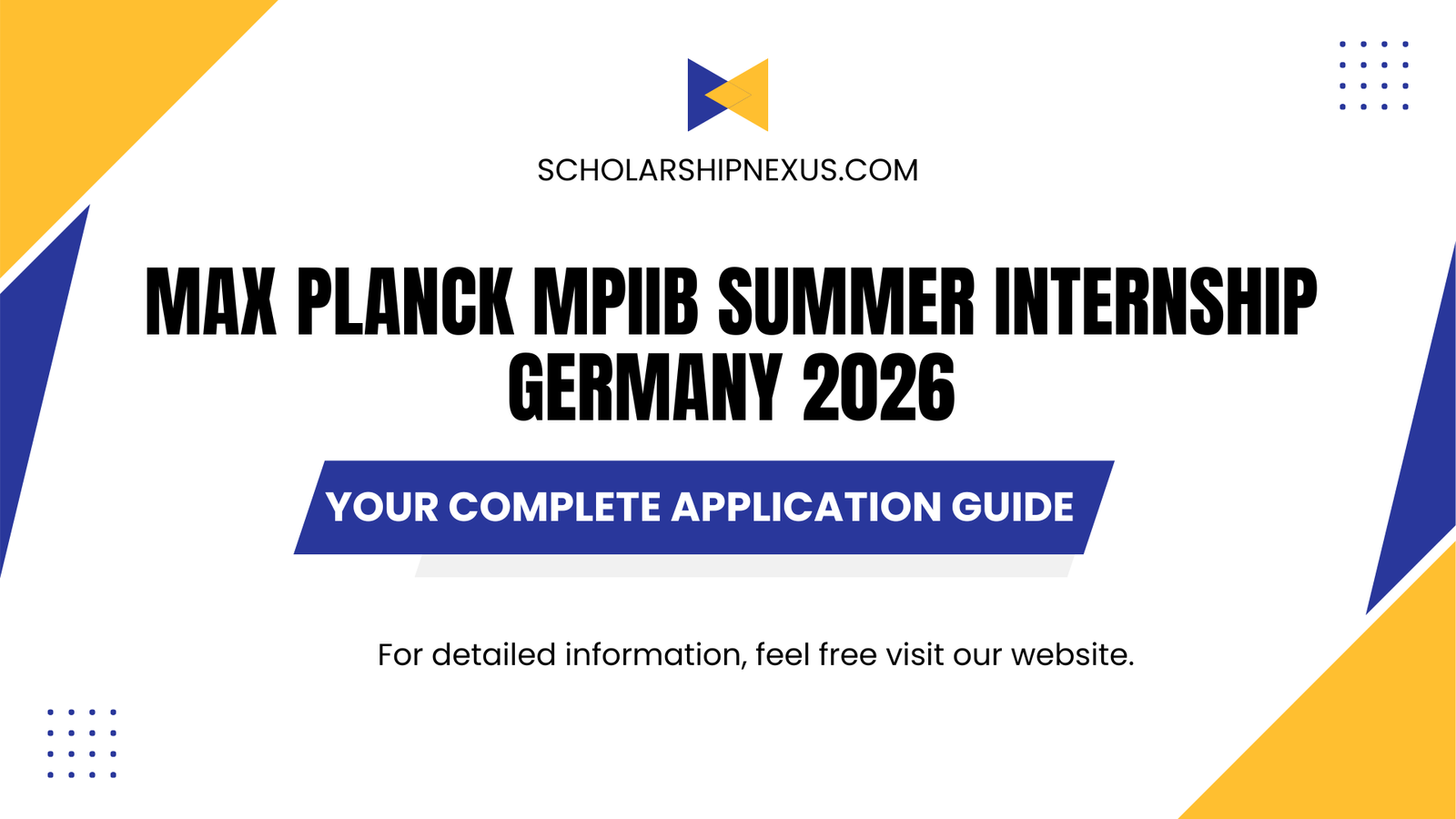 Max Planck MPIIB Summer Internship