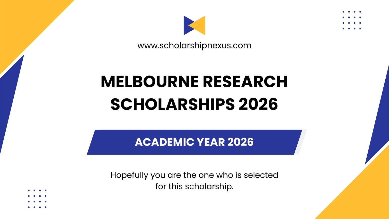 Melbourne Research Scholarships